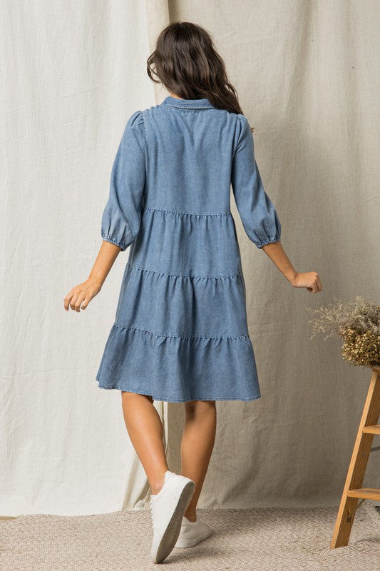 Dreamin' Denim Dress